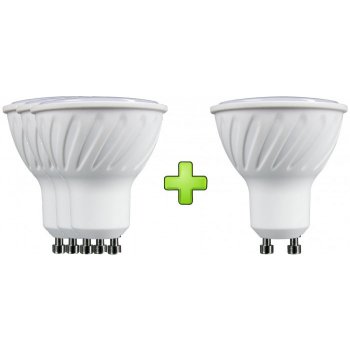 Lumenix LED žárovka GU10 8W 750lm neutrální bílá stmívatelná 3+1