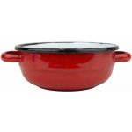 Belis Sfinx Smaltovaná selská mísa s uchy bílá 14 cm – Zbozi.Blesk.cz