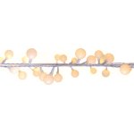 Emos ZY2021T 40 LED světelný řetěz kuličky 2,5cm 4m teplá b. časovač – Hledejceny.cz
