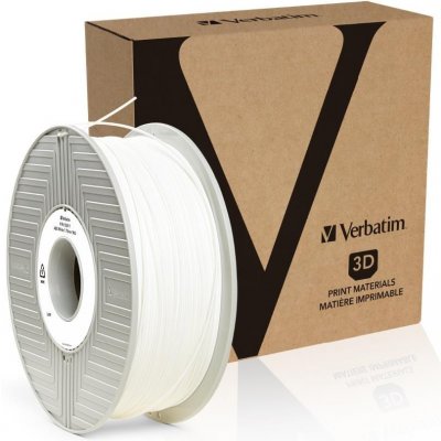 Verbatim ABS struna 1,75 mm pro 3D tiskárnu, 1kg, Bílá WH1 – Zboží Mobilmania