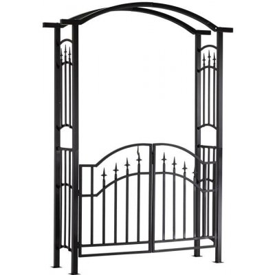 DEMA Zahradní pergola s bráničkou Freiburg 14247D – Sleviste.cz
