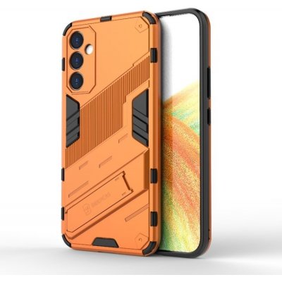 Pouzdro Punk armor case Samsung Galaxy A34 5G oranžové