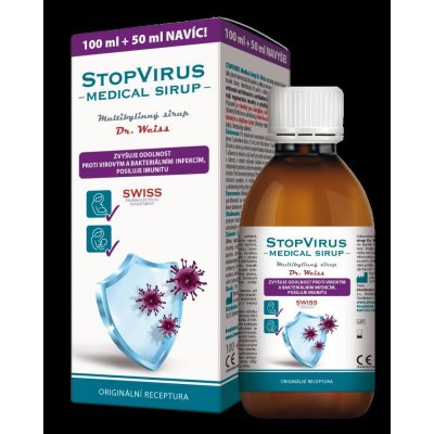 Dr. Weiss Stopkašel Medical sirup 150 ml