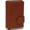 Pouzdro na doklady a karty The Chesterfield Brand Malá kožená peněženka pouzdro na karty RFID Frankfurt C08.0456 černá