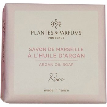 Plantes et Parfums de Provence mýdlo s BIO arganovým olejem Rose 100 g