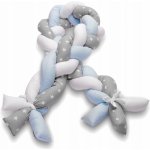 Sensillo Ochranný mantinel cop do postýlky šedá – Zboží Dáma