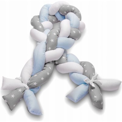 Sensillo Ochranný mantinel cop do postýlky šedá – Zboží Dáma