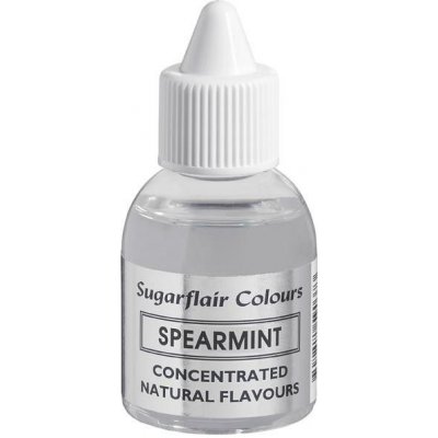 Sugarflair Colours 100 % Přírodní potravinářská esence Spearmint 30 ml – Zbozi.Blesk.cz