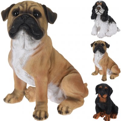 IGOTREND Zahradní dekorace sedící pes 27 cm – Zboží Dáma