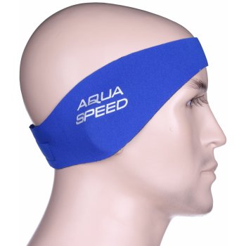 Aqua-Speed Ear Neo koupací čelenka senior modrá