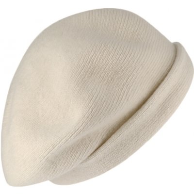 Fiebig Headwear since 1903 Vlněna béžová čepice volnější střih – Hledejceny.cz