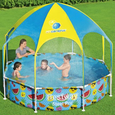 BESTWAY 53332 bazén se stříškou 244 x 51 cm – Sleviste.cz