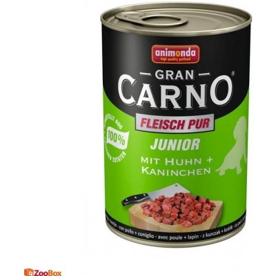 Animonda GranCarno Junior Chicken & Králík 400 g – Hledejceny.cz