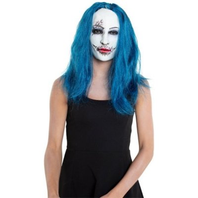 MojeParty Halloween maska Horror žena – Zboží Mobilmania