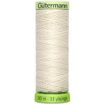 rPET recyklovaná jeans/knoflíková/štepovací nit Gütermann 30 m Barva: 802 – Sleviste.cz