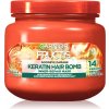 Vlasová regenerace Garnier Fructis Goodbye Damage Keratin Hair Bomb 320 ml