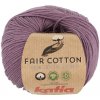 Příze Katia Fair Cotton 39 fialová