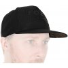 Rybářská kšiltovka, čepice, rukavice Fox Kšiltovka Black/Camo Flat Peak Snapback Hat