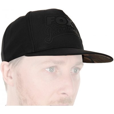 Fox Kšiltovka Black/Camo Flat Peak Snapback Hat – Zbozi.Blesk.cz