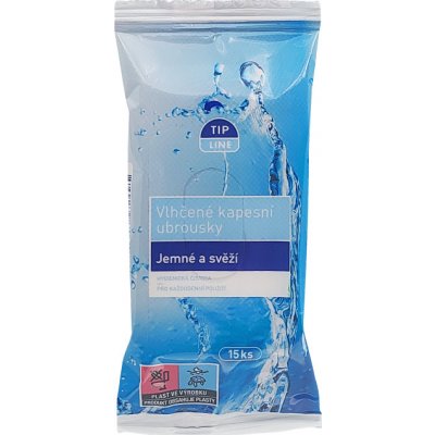 Tip Line ČISTICÍ UBROUSKY CESTOVNÍ 15 ks – Zboží Mobilmania