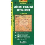 Turistická mapa 023 Střední Posázaví,Kutná hora 1:50 000 – Zboží Dáma