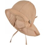 Dětský UV klobouk flapper plátno UV+ STERNTALER hnědá Taupe – Zboží Dáma