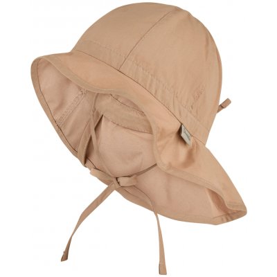 Dětský UV klobouk flapper plátno UV+ STERNTALER hnědá Taupe – Zboží Dáma