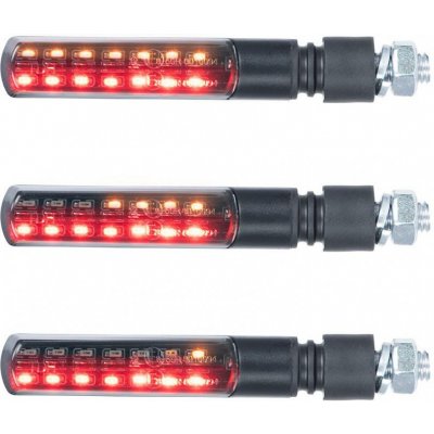 Sekvenční LED blinkry Nightslider 3 v 1, zadní vč. zadních a brzdových světel, OXFORD (sada vč. odporů, pár) | Zboží Auto