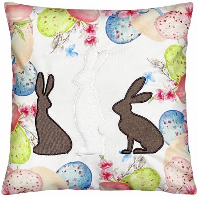 Mybesthome Velikonoční Easter Bunny III. 40 x 40 cm