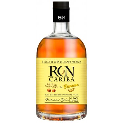 Ron Cariba Salted Caramel & Banana 37,5% 0,7 l (holá láhev) – Zbozi.Blesk.cz