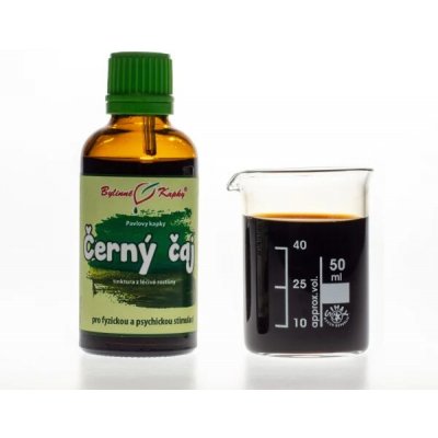 Bylinné kapky tinktura Černý čaj 50 ml – Hledejceny.cz