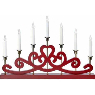 MAR 706210 Nightfall adventní červený svícen - Markslöjd – Hledejceny.cz