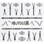 SAMOLEPKY zipy HBJY063 černé – Hledejceny.cz