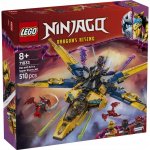 LEGO® NINJAGO® 71833 Ras, Arin a superbouřkové letadlo – Hledejceny.cz