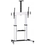 SUNNE by Elite Screens pojízdný TV stolek pro LCD a TV 60 - 100"/ nastavitelná výška/ max. VESA 600x1000/ hliníkový – Sleviste.cz