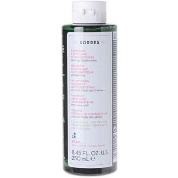 Korres Anti Hair Loss Tonic Shampoo with Keratin Cystine and Glycoproteins for Women 250 ml