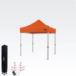 BRIMO Exclusive Alu 2x2m bez stěn Oranžová S. Alu – Zboží Dáma