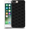 Pouzdro a kryt na mobilní telefon Apple Pouzdro Picasee silikonové Apple iPhone 8 Plus - Separ - Black On Black 1 černé