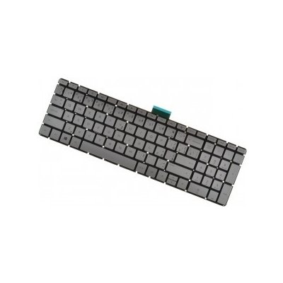 HP Pavilion 15-cc504nc klávesnice na notebook CZ/SK Stříbrná, Bez rámečku