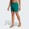 Koupací šortky, boardshorts adidas Solid CLX Short-Length zeleno černé