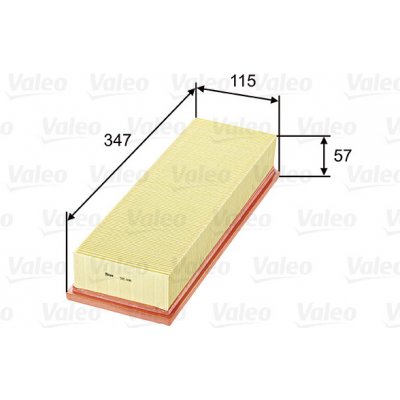 Vzduchový filtr VALEO 585098 – Hledejceny.cz
