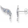 Náušnice Thomas Sabo náušnice Phoenix wing with blue stones silver H2247-644-1