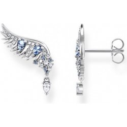 Thomas Sabo náušnice Phoenix wing with blue stones silver H2247-644-1