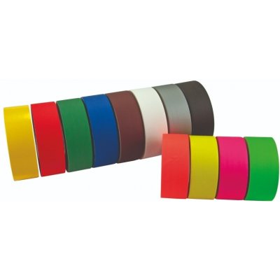 Samolepicí matná textilní páska WT-5562 – textil potažený PE, černá, 50 mm × 50 m – Zboží Mobilmania