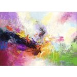 Ručně malovaný obraz Barevný mrak 2 70x100 cm – Hledejceny.cz