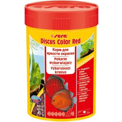 Sera Discus color red 100 ml – Zboží Mobilmania