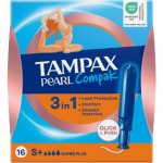 Tampax Compak Pearl super Plus dámské tampóny 18 ks – Zboží Dáma
