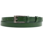 Špongr dámský úzký kožený opasek 2076 zelený – Zboží Dáma