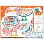 Djeco Kouzelné vybarvování Tukan a přátelé – Zboží Dáma