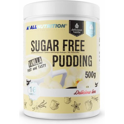 AllNutrition Delicious Line Sugar Free puding čokoláda 500 g – Zboží Dáma